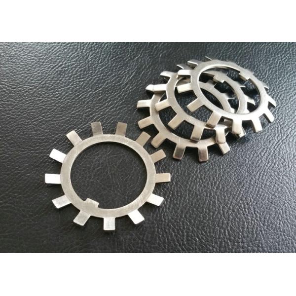 СС304, стальная пружинная шайба СС316 с внешними зубами Серратед естественный цвет