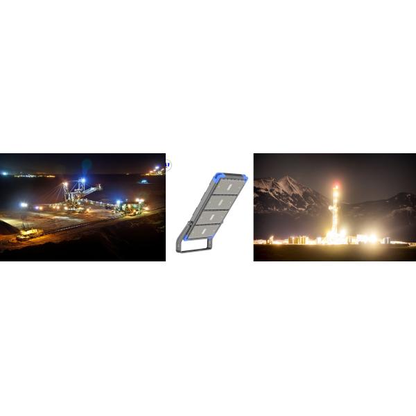 160lm/W LED haute lumière de mât en aluminium 250W750W1250W haute protection contre les surtensions et les surtensions faisceau d'angle Stade des emplacements aéroport de sport