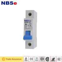 Type rail de ROHS 230V de vacarme de la courbe MCB de B montant la norme IECEN60947-2