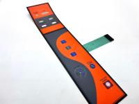 EL clavier tactile rétroéclairé poly personnalisé pour appareils électroménagers