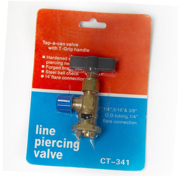 ODM AC Spare Parts Casting Brass Needle Valve For Gas Refrigeration Filling Control