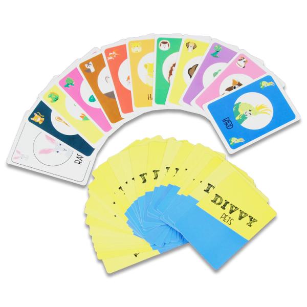 Matte Varnishing Waterproof 0.35mm PVC Poker Cards