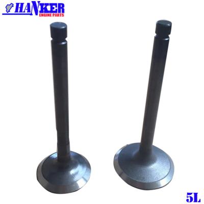 13711-54030 válvula de exaustão da entrada de 13715-54050 Toyota 5L/válvula exaustão do motor