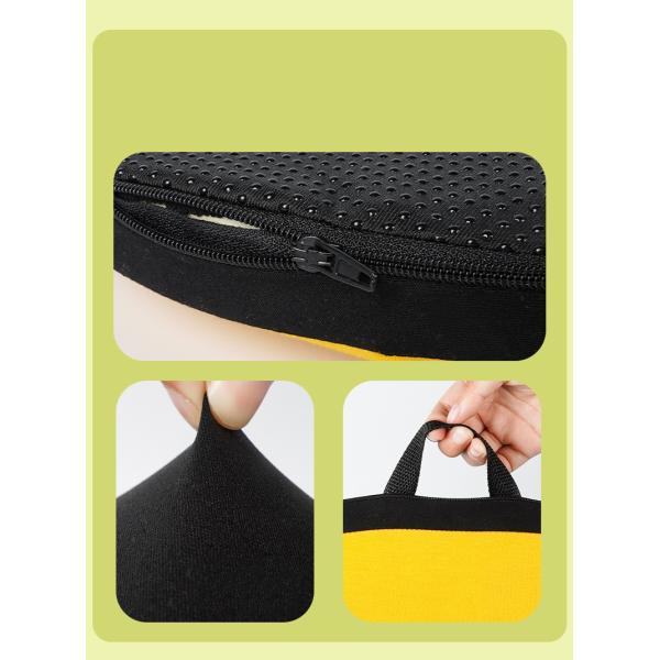 Portable Office Memory Foam Seat Cushion with Gel and Gel Filling Material