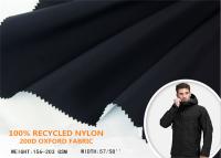 Plutônio de nylon reciclado de Oxford que reveste a tela hidrostática do saco do revestimento 200D