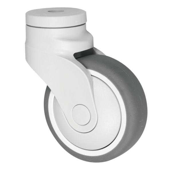 エラスティック 熱塑性ゴム TPR キャスター プラスチック 医療機器 キャスター