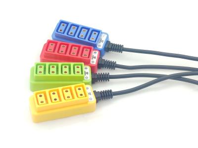 10A Current D Tap Power Cable Male To Female 1 Meter Length