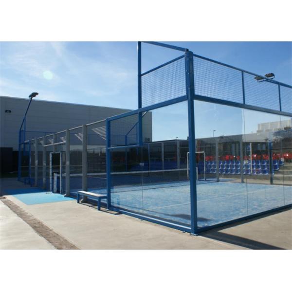 Green Color Padel Courts Fencing Dimension And The New Pad Sport System