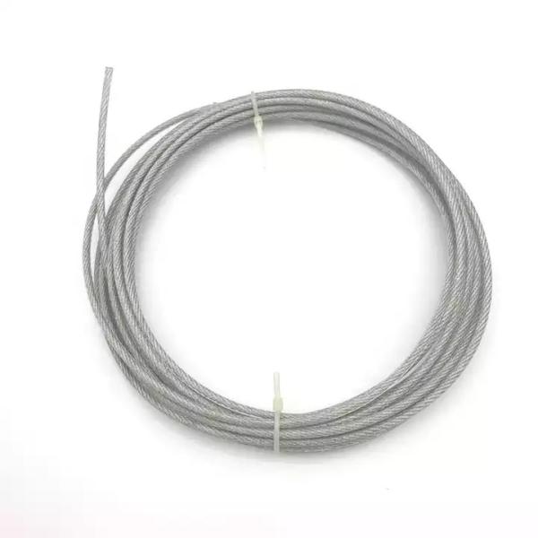 Stainless Steel or Galvanized 1-16mm PVC/NYLON/PU Coated Steel Wire Rope with Standard AiSi