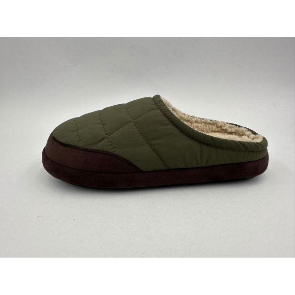 Anti-Slip Mens chaud et confortable souliers en mousse de mémoire souliers de maison couleur personnalisée