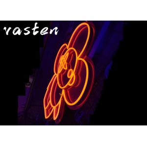 Неон приведенный ROHS картины цветка 12VDC 10cm акриловый гибкий