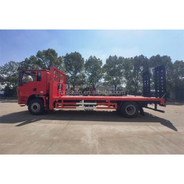 Chine Shacman 4x2 10 tonnes Dépanneuse à plateau Remorque plateau
