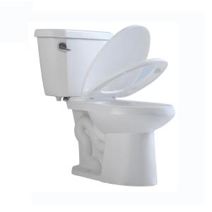 la bonne taille de double norme américaine affleurante a prolongé la toilette 0