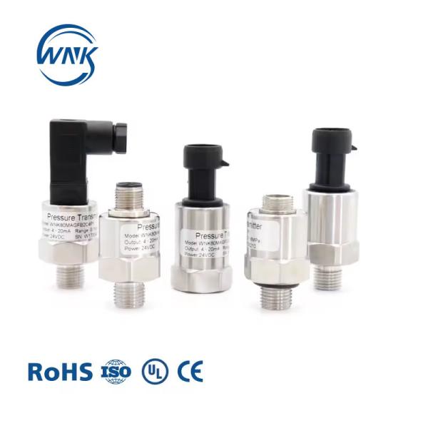 WNK Low Cost Water Pressure Sensor Transmitter for Pressure Measuring Instruments