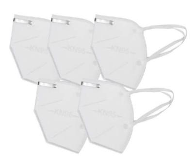 High BFE KN95 Medical Face Mask Comfortable Wearing For Transportation Stations