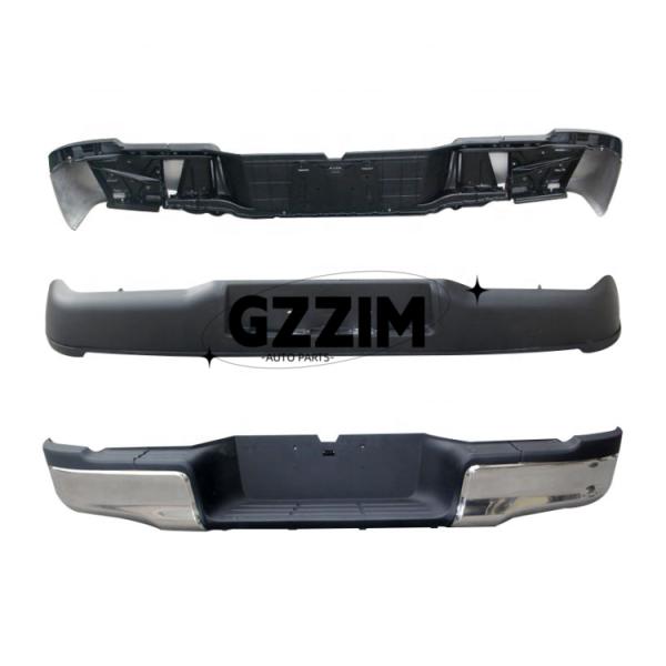 ABS пластиковый хромированный задний бампер для Toyota Hilux Revo Vigo 2016