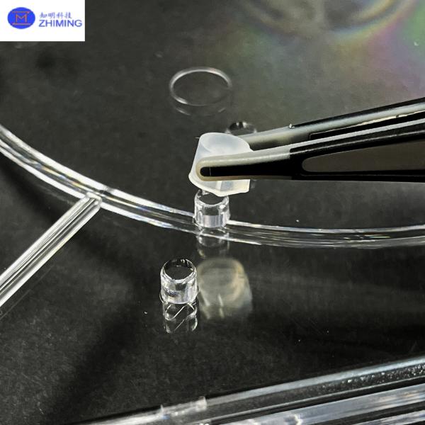 Adjustable Wafer Box Transparent PC Wafer Carrier for Semiconductor Protection
