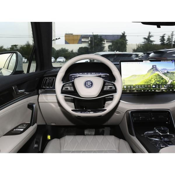 Nuevo plug-in híbrido Tang BYD EV Car Eléctrico vehículo SUV mediano