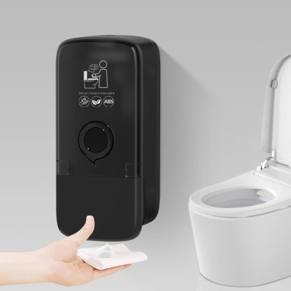 800ml Capacity Wall Mounted Toilet Sanitizer Dispenser For High Traffic Bathrooms