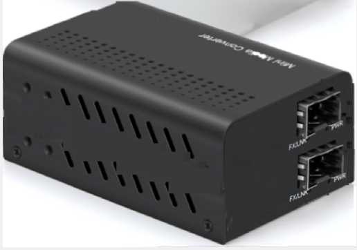 1*125M/1.25G SFP to 1*10G SFP+ OEO Fiber to Fiber  Media Converter , GE Fiber to 10G Fiber