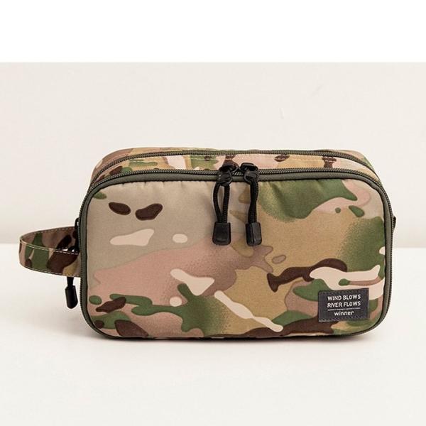 Mens Camouflage Travel  Storage Cosmetic Bags Makeup Wash Organizer