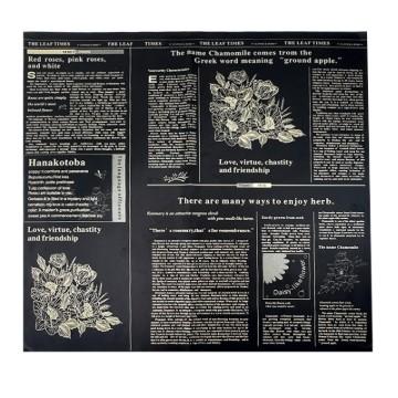 Nosa Paper Herbal Flower Wrapping Paper Waterproof Korean Paper Flower Floral Wrapping Paper Materials Wholesale