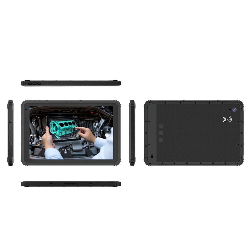 10,1» промышленных планшетов, планшет андроида IP65 64G изрезанный