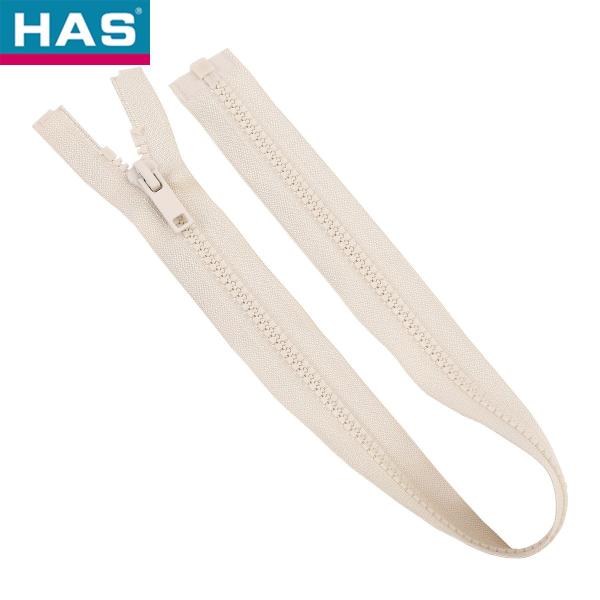 Plastic Teeth Customized Resin-Ended Rectangular Sheet Zipper For Travel Gear Or Clothing