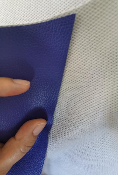 Faux Fabric Waterproof PVC Leather 30meters / Roll For Making Sofa