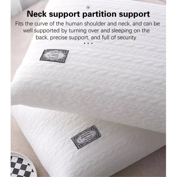 Upgrade Your Sleep Experience with Our 600TC Thread Count Knitted Cotton Massage Pillow