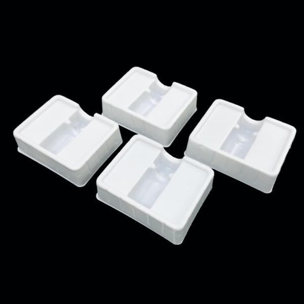 OEM ODM Blister Tray For Vials White PS Plastic Insert Sterile Pharmaceutical Packaging