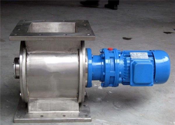 Bulk Material Square Flange 150m3/h Stainless Steel Rotary Valve
