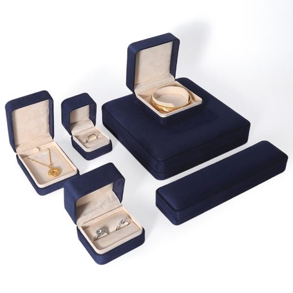 Wholesale Premium Blue Jewellery Packaging Box
