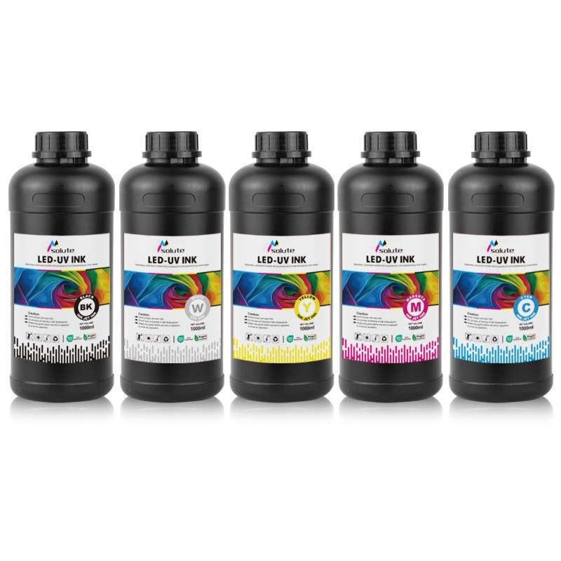 Eco Friendly UV Curable Inkjet Ink Instant Drying Low Odor Scratch Resistance