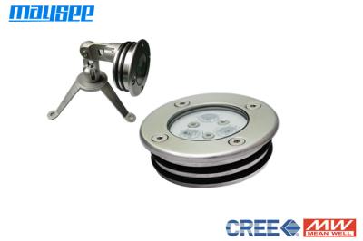Alto Brilho branco quente Subaquático Pond Luzes LED 9W UV