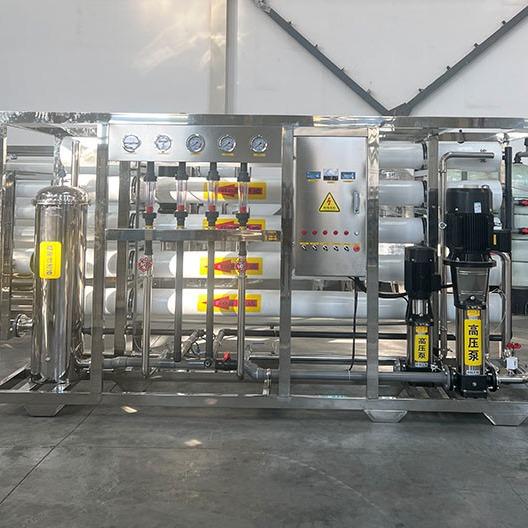 Double Stage Natural Color Water Purification System Reverse Osmosis 6T