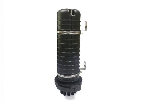 144 Cores Dome Fiber Optic Splice Cable Closure IP68 Heat Shrinkable Seal With Air Valves For Outdoor Underground