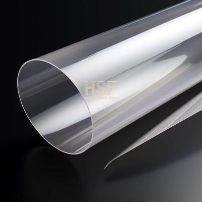 Película de liberação de PET de polietileno tereftalato transparente de 12um revestida com fluoro silicio
