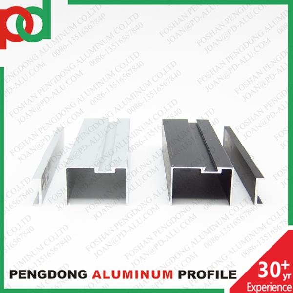 Customizable Extrusion Technology Manufacture Aluminium Profiles For Glass Door Kitchen Cabinet Wardrobe MDF Melamine