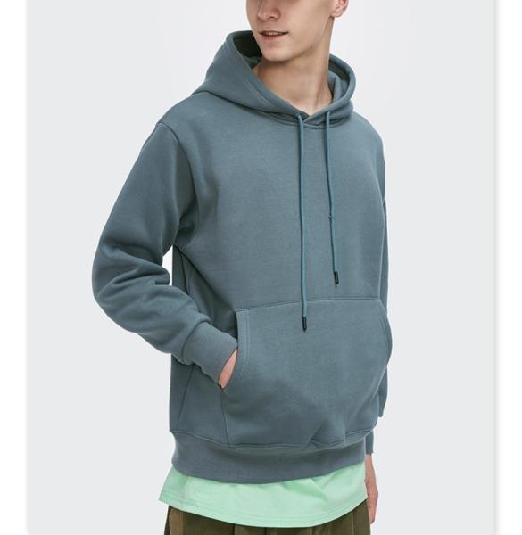 Custom Logo DIY Plain Pullover Unisex Blank Hoodies Oversized