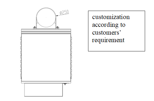 luz de un sólo recinto del gabinete montado en la pared al aire libre 48V DC LED del control de la temperatura 20U