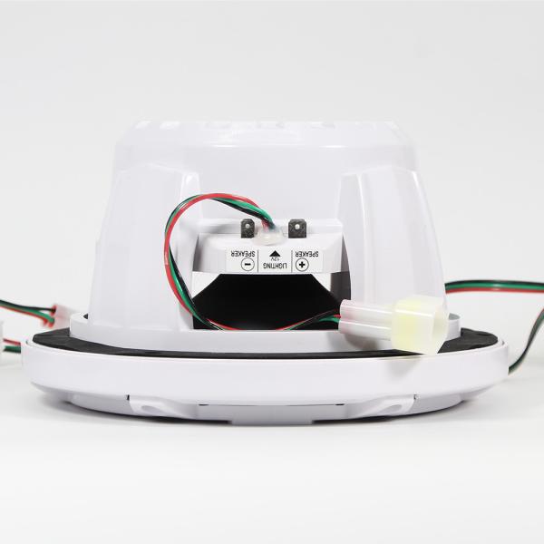 Grandnavi haut-parleurs de 6 pouces pour bateau audio marine avec cône d'injection et bord en caoutchouc et niveau imperméable IPX6