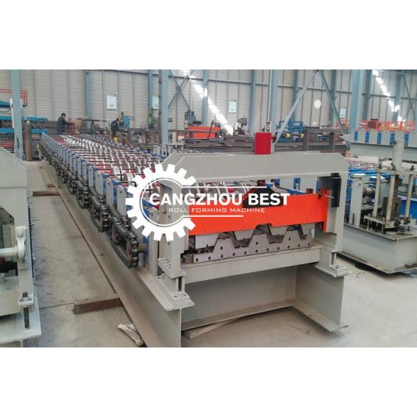 Крен палубы пола легкого бетона 915мм формируя машину