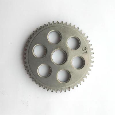 Oiled Sintered Metal Gears , 50 Tooth Spur Gear For Cutting Papers Machine