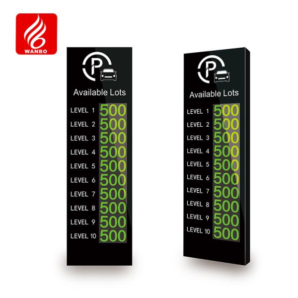 WBPVA3NN Affichage de stationnement extérieur Parking filaire Grand écran de guidage OEM ODM