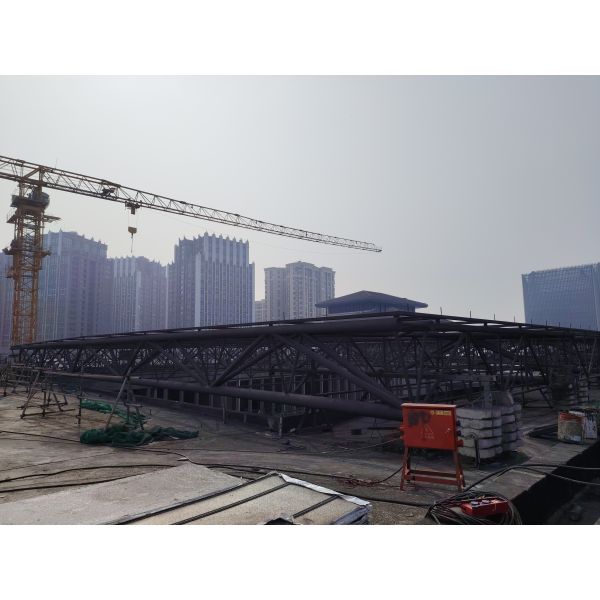 Industrial Workshop Steel Structure Pre Manufactured Metal Buildings