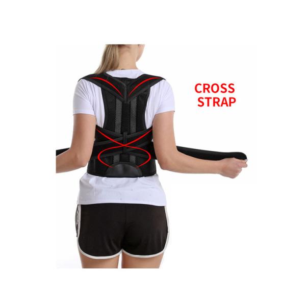 Steel bone support adult back posture correction with posture lumbar correction device