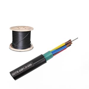 Cabo distribuidor de corrente híbrido da fibra do núcleo 2-144 blindado
