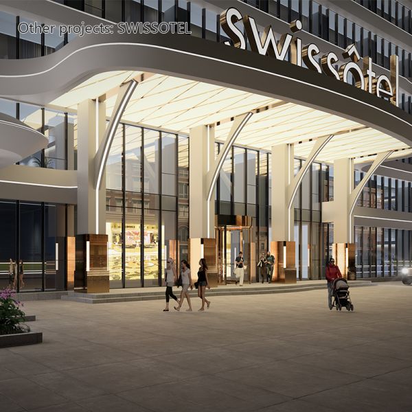 Hotel Modern Curtain Wall System Manual Opening For Exterior Facades