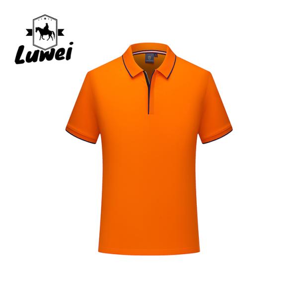 Трикотаж вышивка короткие рукава поло футболки хлопчатобумажные пуговицы свернуть вниз воротник